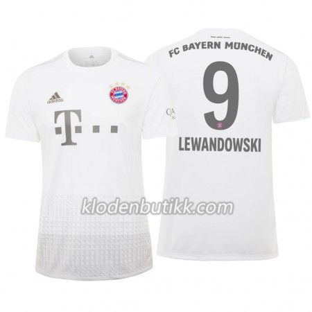 FC Bayern München Robert Lewandowski 9 Borte Fotballdrakt 2019-2020 Kortermet